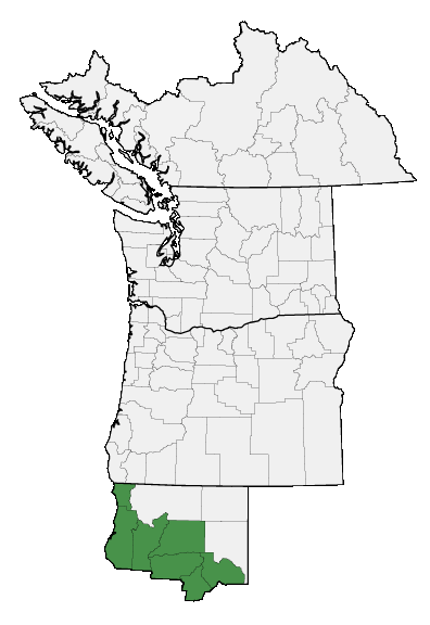 Map of where plant is found