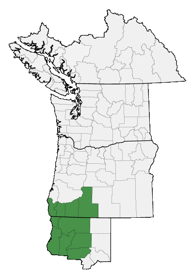 Map of where plant is found