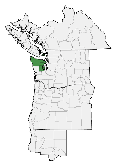 Map of where plant is found