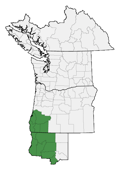 Map of where plant is found