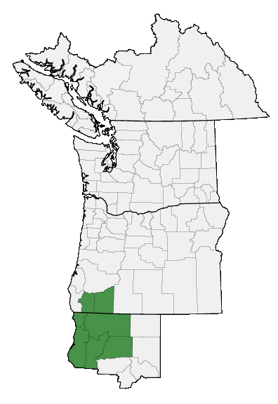 Map of where plant is found