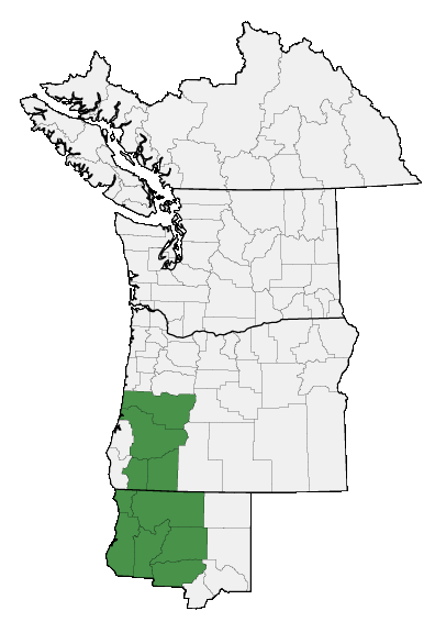 Map of where plant is found