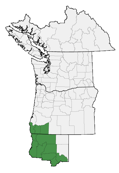 Map of where plant is found