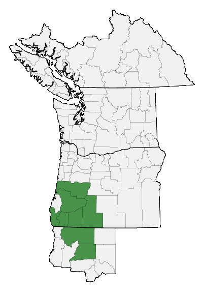 Map of where plant is found