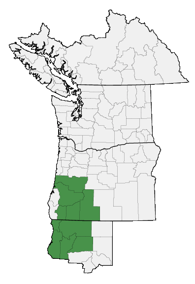 Map of where plant is found